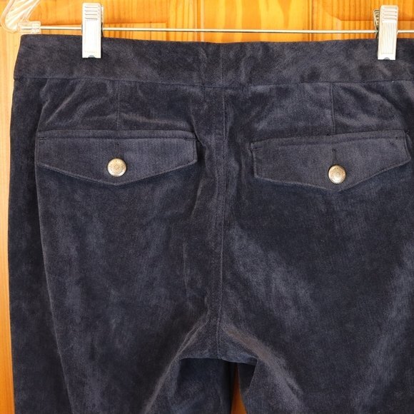 Tommy Hilfiger Y2K Flat Front Pants 8 High Rise Straight Leg Preppy Vintage - Picture 2 of 10